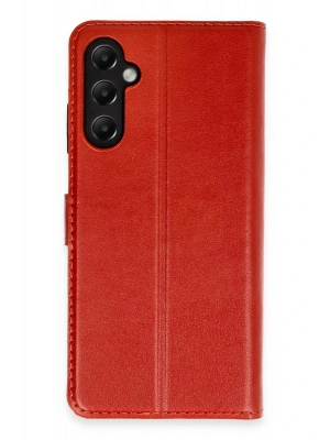 Newface Samsung Galaxy A05S Kılıf Trend S Plus Kapaklı Kılıf - Kırmızı