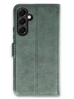 Newface Samsung Galaxy A05S Kılıf Trend S Plus Kapaklı Kılıf - Yeşil