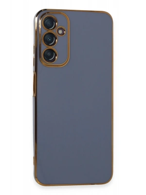 Newface Samsung Galaxy A05S Kılıf Volet Silikon - Mavi