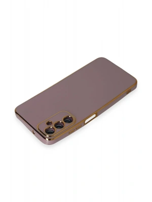 Newface Samsung Galaxy A05S Kılıf Volet Silikon - Mor