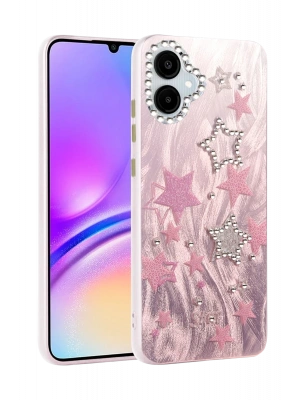 Newface Samsung Galaxy A06 Kılıf Blade Aynalı Desenli Kapak - Desen 7