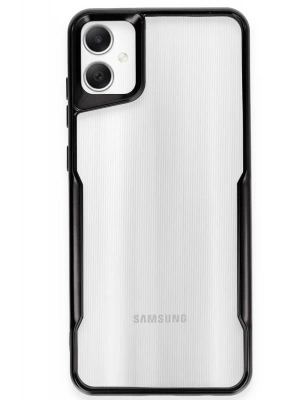 Newface Samsung Galaxy A06 Kılıf Boyi Silikon Kapak - Siyah