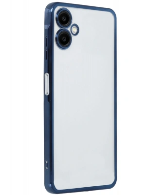 Newface Samsung Galaxy A06 Kılıf Razer Lensli Silikon - Lacivert