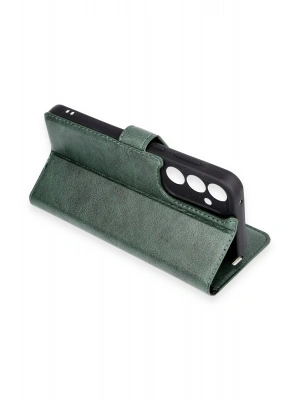 Newface Samsung Galaxy A06 Kılıf Trend S Plus Kapaklı Kılıf - Taba