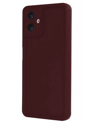 Newface Samsung Galaxy A06 Kılıf Viera Silikon - Bordo