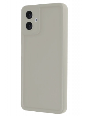 Newface Samsung Galaxy A06 Kılıf Viera Silikon - Krem