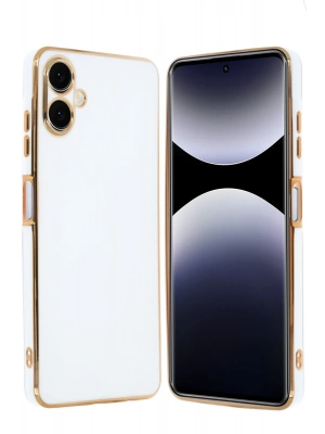 Newface Samsung Galaxy A06 Kılıf Volet Silikon - Beyaz