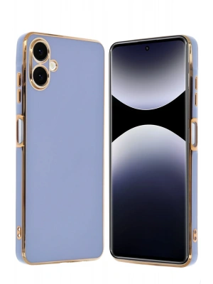 Newface Samsung Galaxy A06 Kılıf Volet Silikon - Mavi