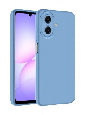 Newface Samsung Galaxy A07 4G First Silikon - Mavi