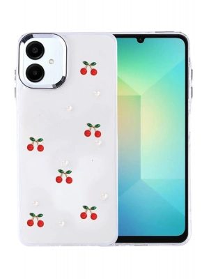 Newface Samsung Galaxy A07 4G Fiyonk Desenli Kapak - Desen 9