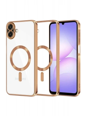 Newface Samsung Galaxy A07 4G Kross Magneticsafe Kapak - Çöl Titanyum