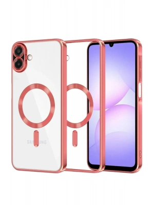 Newface Samsung Galaxy A07 4G Kross Magneticsafe Kapak - Kırmızı