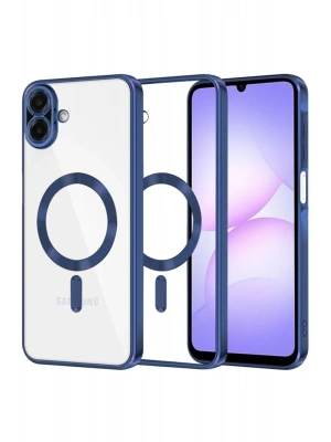 Newface Samsung Galaxy A07 4G Kross Magneticsafe Kapak - Lacivert