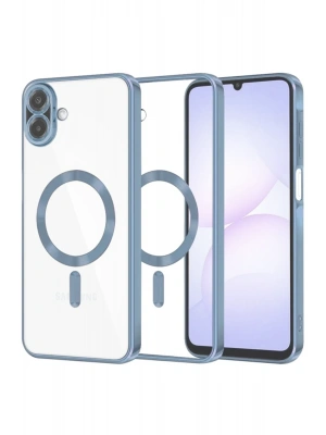 Newface Samsung Galaxy A07 4G Kross Magneticsafe Kapak - Sierra Blue