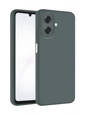 Newface Samsung Galaxy A07 4G Nano içi Kadife Silikon - Gri