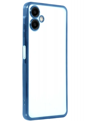 Newface Samsung Galaxy A07 4G Razer Lensli Silikon - Açık Mavi