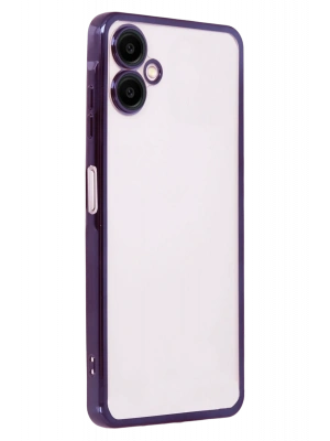 Newface Samsung Galaxy A07 4G Razer Lensli Silikon - Mor