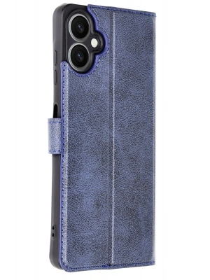 Newface Samsung Galaxy A07 4G Trend S Plus Kapaklı Kılıf - Lacivert