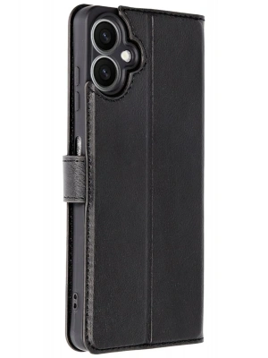 Newface Samsung Galaxy A07 4G Trend S Plus Kapaklı Kılıf - Siyah