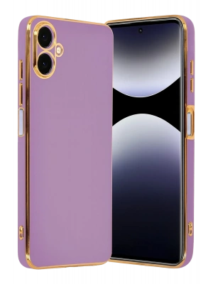 Newface Samsung Galaxy A07 4G Volet Silikon - Mor