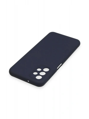 Newface Samsung Galaxy A13 4G Kılıf First Silikon - Lacivert