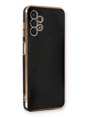 Newface Samsung Galaxy A13 4G Kılıf Volet Silikon - Siyah