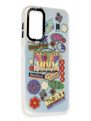 Newface Samsung Galaxy A14 4G Kılıf Estoril Desenli Kapak - Estoril - 14