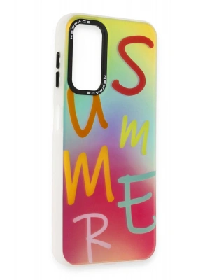 Newface Samsung Galaxy A14 4G Kılıf Estoril Desenli Kapak - Estoril - 3