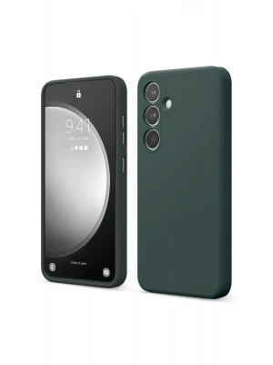 Newface Samsung Galaxy A14 4G Kılıf First Silikon - Koyu Yeşil