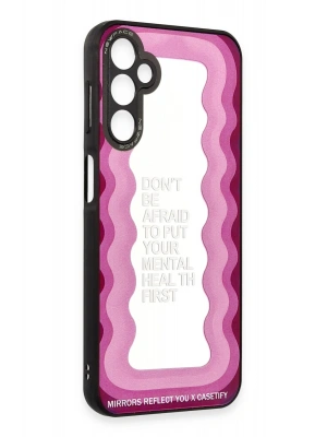 Newface Samsung Galaxy A14 4G Kılıf Mirror Desenli Kapak - Mirror - 11