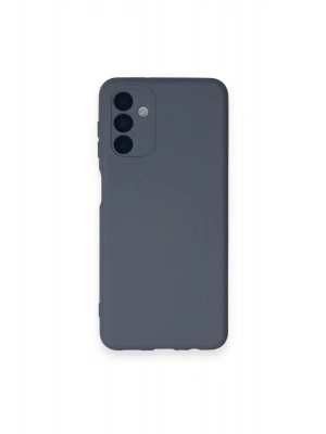 Newface Samsung Galaxy A14 4G Kılıf Nano içi Kadife Silikon - Gri