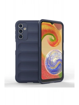 Newface Samsung Galaxy A14 4G Kılıf Optimum Silikon - Lacivert