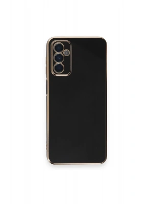 Newface Samsung Galaxy A14 4G Kılıf Volet Silikon - Siyah