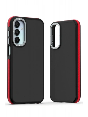 Newface Samsung Galaxy A15 4G Harvel Kapak - Kırmızı