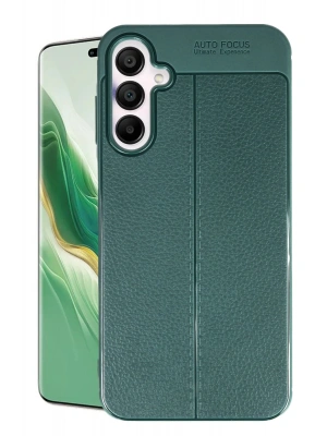 Newface Samsung Galaxy A15 4G Kılıf Auto Focus Kapak - Koyu Yeşil