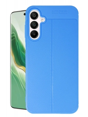 Newface Samsung Galaxy A15 4G Kılıf Auto Focus Kapak - Mavi