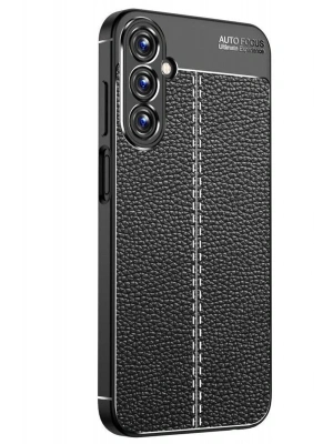 Newface Samsung Galaxy A15 4G Kılıf Auto Focus Kapak - Siyah