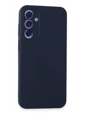 Newface Samsung Galaxy A15 4G Kılıf First Silikon - Lacivert