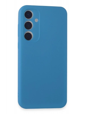 Newface Samsung Galaxy A15 4G Kılıf First Silikon - Mavi