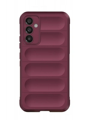 Newface Samsung Galaxy A15 4G Kılıf Optimum Silikon - Bordo