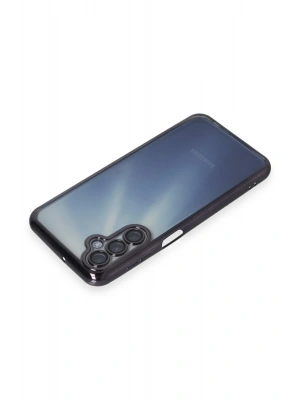 Newface Samsung Galaxy A15 4G Kılıf Razer Lensli Silikon - Mor