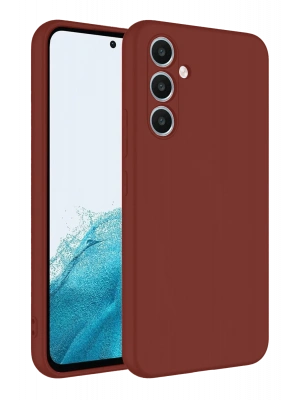 Newface Samsung Galaxy A16 5G Kılıf First Silikon - Bordo