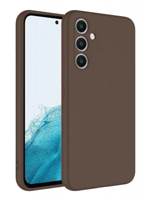 Newface Samsung Galaxy A16 5G Kılıf First Silikon - Kahverengi