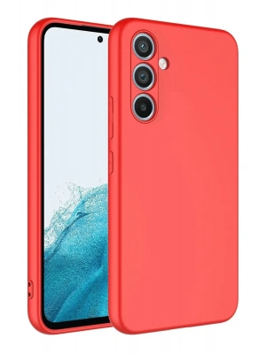 Newface Samsung Galaxy A16 5G Kılıf First Silikon - Kırmızı