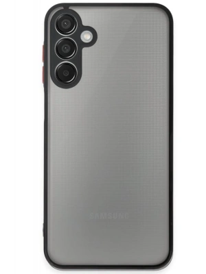 Newface Samsung Galaxy A16 5G Kılıf Montreal Silikon Kapak - Siyah