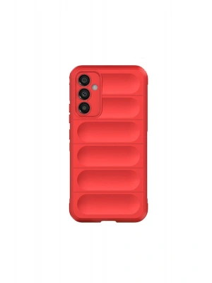 Newface Samsung Galaxy A16 5G Kılıf Optimum Silikon - Kırmızı