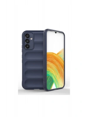 Newface Samsung Galaxy A16 5G Kılıf Optimum Silikon - Lacivert