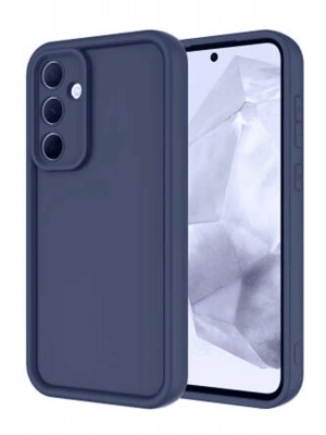 Newface Samsung Galaxy A16 5G Kılıf Viera Silikon - Lacivert