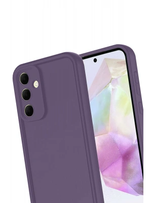 Newface Samsung Galaxy A16 5G Kılıf Viera Silikon - Mürdüm