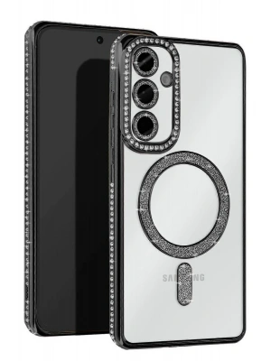 Newface Samsung Galaxy A17 5G Joke Simli Magneticsafe Kılıf - Siyah